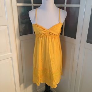 Yellow make + model nightie medium